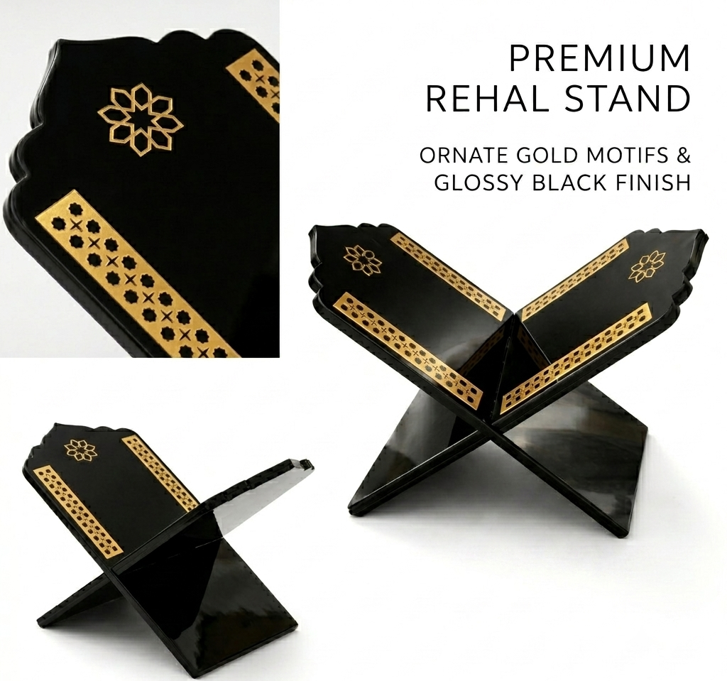 ACRYLIC QURAN STAND-REHAL