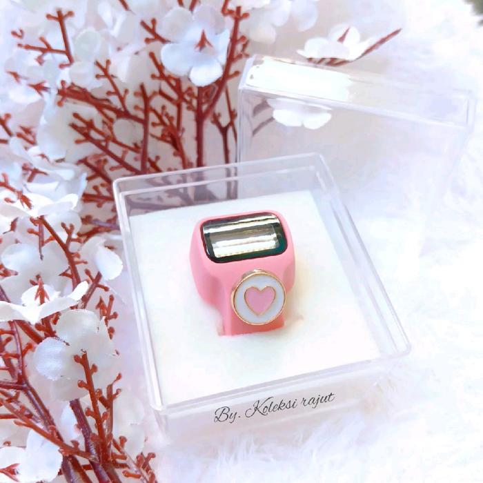 Mini heart click digital counter
