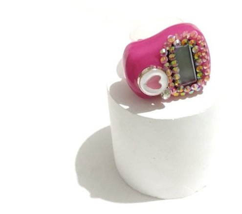 Mini heart click digital counter
