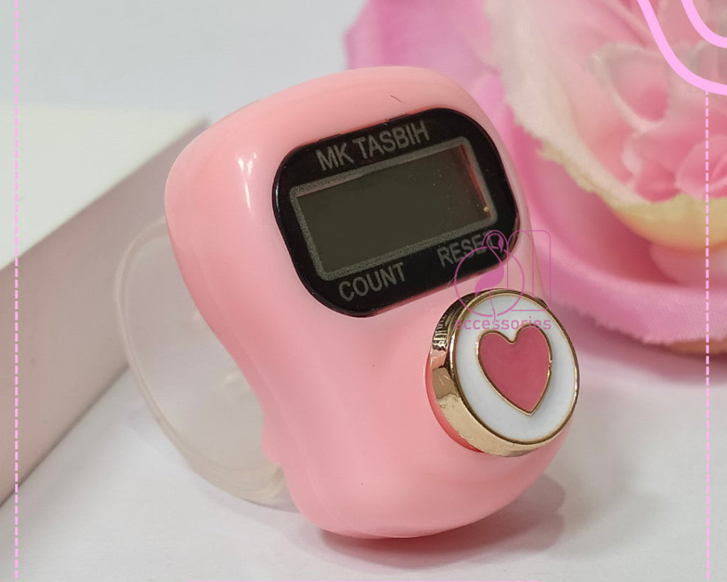 Mini heart click digital counter