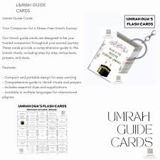 UMRAH DUA CARDS -MAKE YOUR UMRAH JOURNEY EASIER