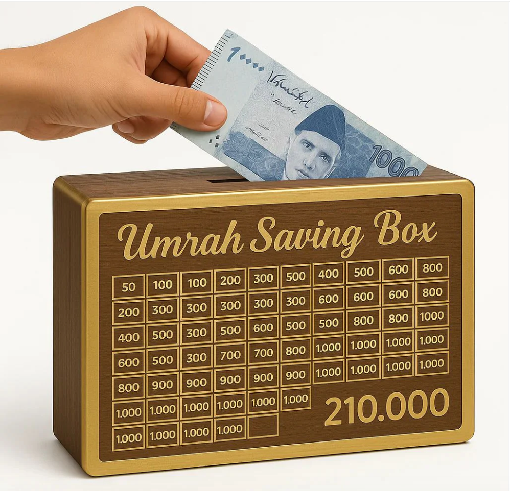 UMRAH SAVING BOX-280 DAYS OF SAVING FUND FOR UMRAH