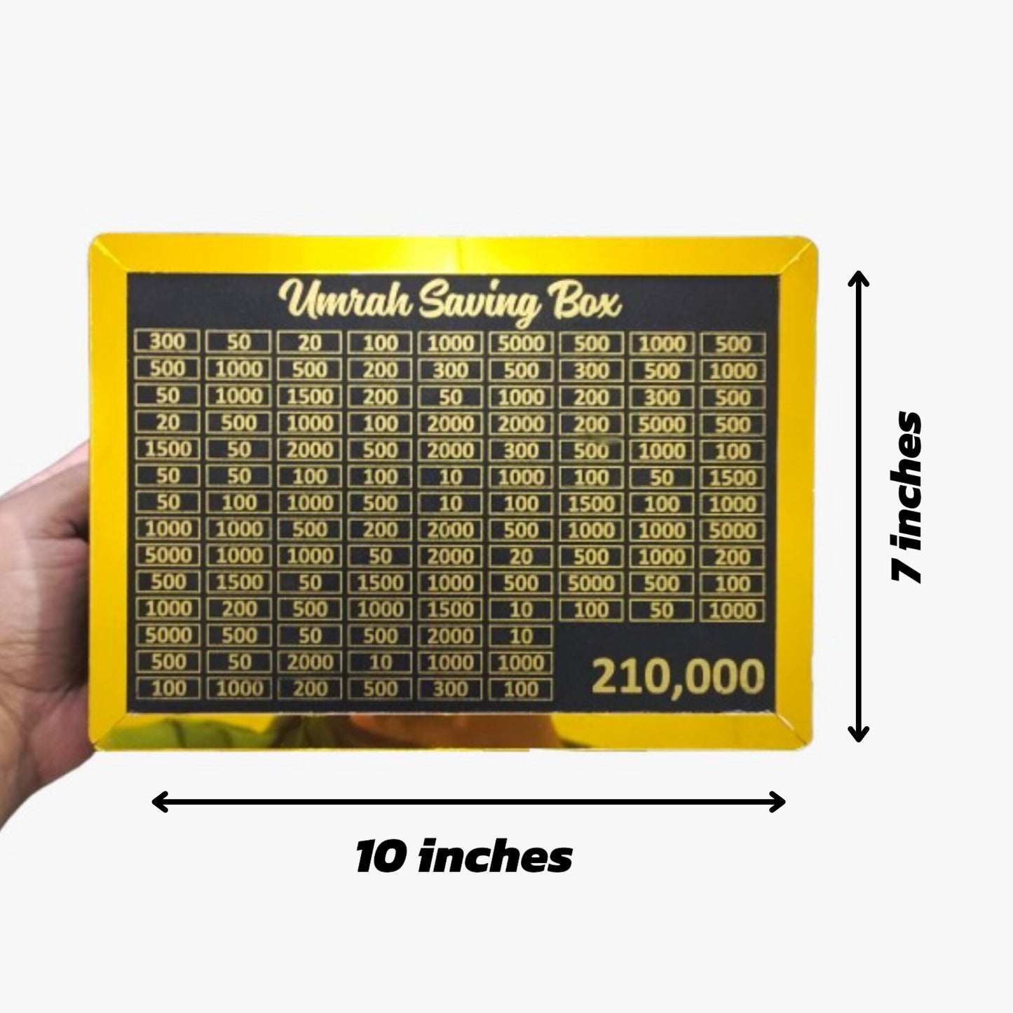 UMRAH SAVING BOX-280 DAYS OF SAVING FUND FOR UMRAH