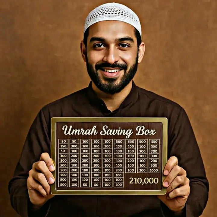 UMRAH SAVING BOX-280 DAYS OF SAVING FUND FOR UMRAH