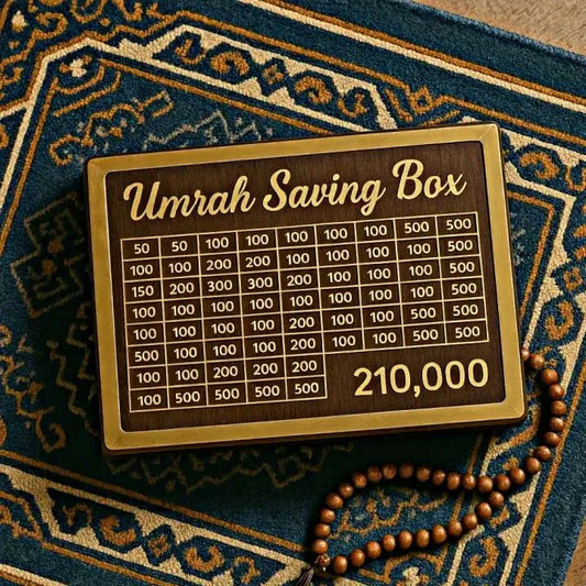 UMRAH SAVING BOX-280 DAYS OF SAVING FUND FOR UMRAH