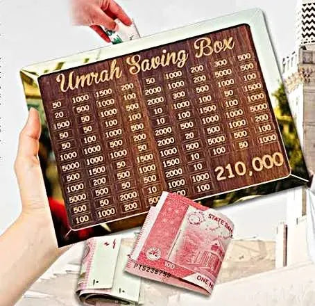 UMRAH SAVING BOX-280 DAYS OF SAVING FUND FOR UMRAH